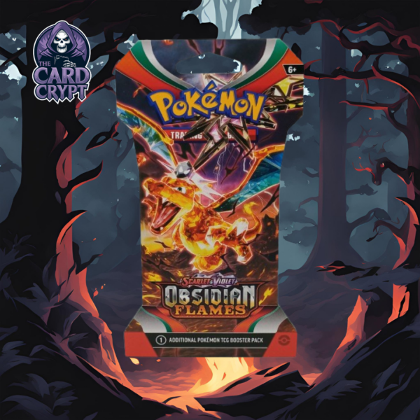 Pokémon Scarlet & Violet: Obsidian Flames Sleeved Booster Pack