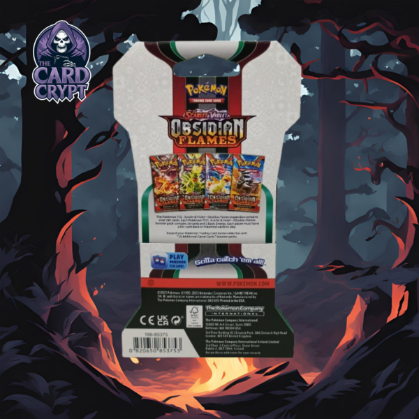 Pokémon Scarlet & Violet: Obsidian Flames Sleeved Booster Pack - Image 2