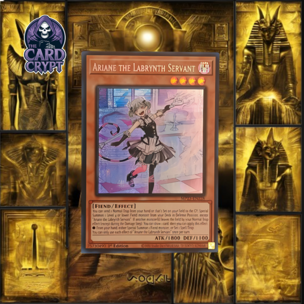 Yu-Gi-Oh!: Ariane the Labrynth Servant (MP23-EN228) Prismatic Secret Rare (NM)