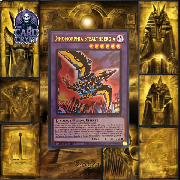 Yu-Gi-Oh!: Dinomorphia Stealthbergia (MP23-EN021) Ultra Rare (NM)