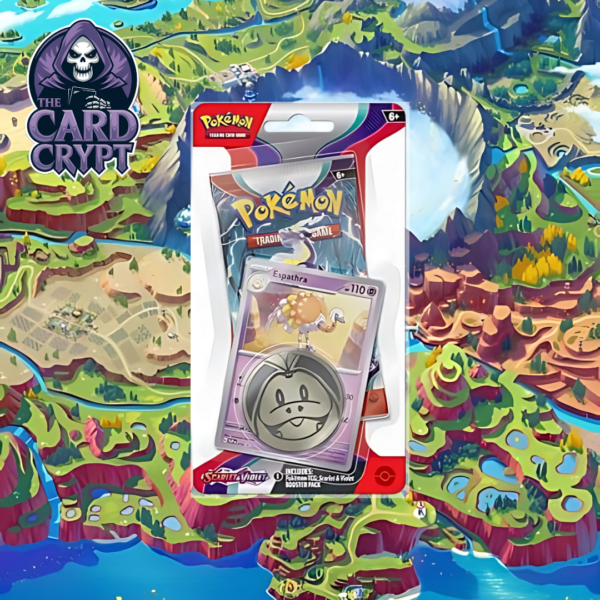 Pokémon: Scarlet & Violet Base Set Espathra Blister Pack [Booster Pack, Promo Card & Coin]