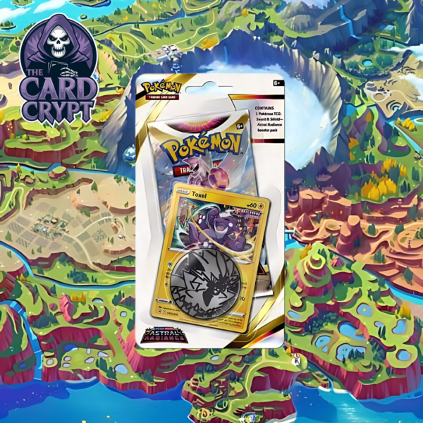 Pokémon: Sword & Shield Astral Radiance Toxel Blister Pack [Booster Pack, Promo Card & Coin]